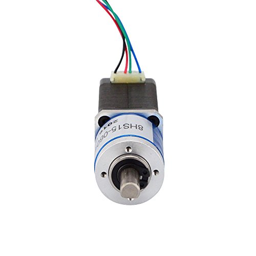 STEPPERONLINE 19:1 Planetary Gearbox Nema 8 Stepper Motor Geared Stepper Motor