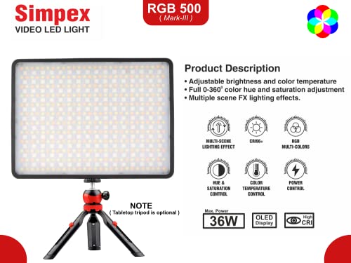 Image of Simpex Professional LED Series (Simpex-RGB-500-Mark-3)