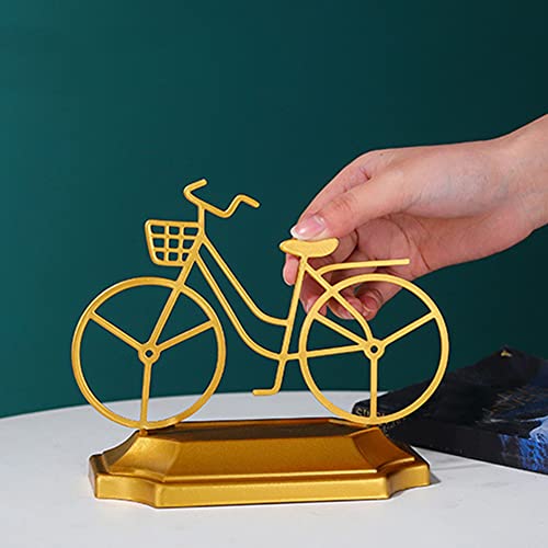 Collection de modèles de vélo artisanale en fer pour figurine de bureau - 4