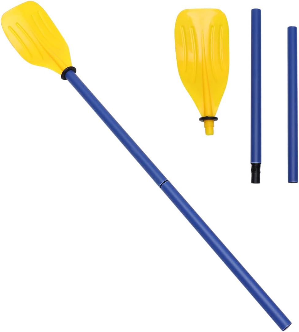 SUPVOX 2pair French Style Detachable Plastic Paddles Lightweight Oars for Kayak Canoe Boat Ergonomic Design for Easy Use and Durable