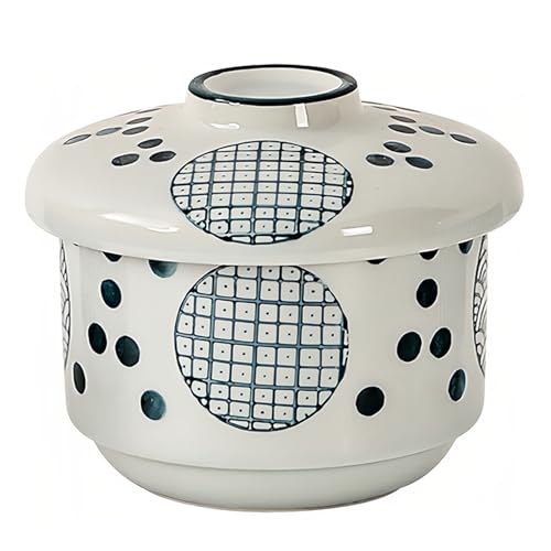 Dowbom Ciotole francesi per zuppa di cipolle da 226,8 g, adatte al forno a microonde, con coperchio, tazza da brodo (D, 200 ml)