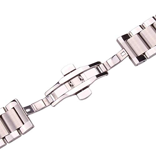 Bracelet montre métal solide inoxydable pour remplacer sangle usée - 5