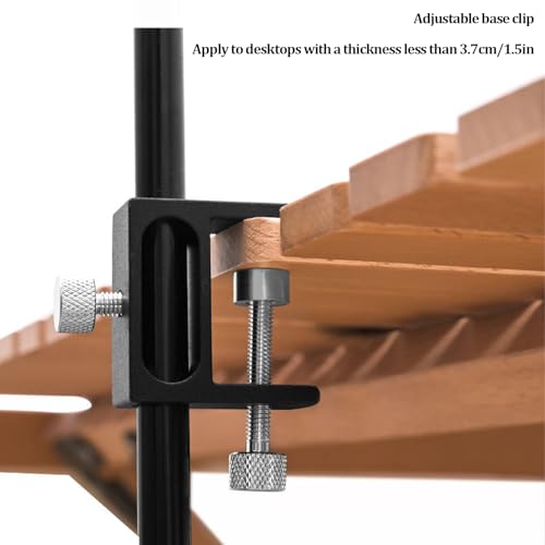 Étagère réglable double couche pour optimiser l'espace de bureau et camping - 6