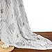 HardNok Ultra Soft Muslin Baby Blanket, A Versatile Swaddle and Bed Blanket for Babies, Toddlers, Boys, and Girls (Forest Elephant 1 Pack).