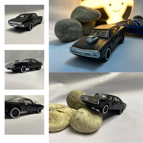 Image of 1:64 Scale - Premium Die-Cast Metal Collectible Model with Chrome Engine, Realistic Detailing, Glossy Finish & Smooth Wheels | Classic Mini Car Toy for Kids, Boys & Car Enthusiasts(Red) (Pack of 1)