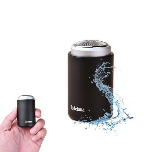 For Men, Small Face Shaver, Pocket Size Cordless Razor, Foil Shaver Body Hair Groomers, Wet & Dry Use, Usb Rechargeable Compact Beard Trimmer For Travel, Car & Home