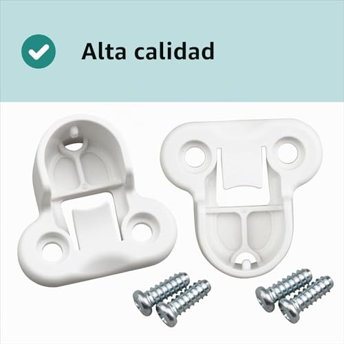 Miniatura 3 de Barra Para Colgar Ropa 130527 Compatible Con Ikea Komplement Pax Repuesto Para Armario Soporte Blanco 2 Piezas