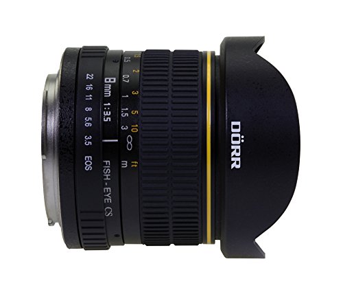 DÖRR Fisheye Weitwinkelobjektiv 8mm 1:3,5 Canon EOS – Bild 4