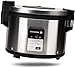 Reishunger Gastronomie Reiskocher - für bis zu 32 Portionen - 5,8 L - Edelstahlgehäuse mit doppelter Antihaftbeschichtung - Warmhaltefunktion & Timer - 3 Programme, Einfache Bedienung