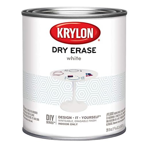 Krylon Dry Erase Brush-On Paint (1 Quart)