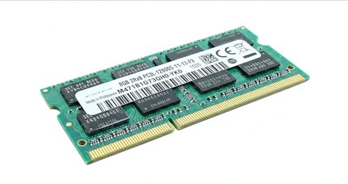Image of 8GB DDR3L 1600MHz Laptop RAM - PC3L-12800S 204-Pin SODIMM 1.35V CL11 Laptop Memory Upgrade, Compatible Replacement for Samsung Part M471B1G73QH0-YK0