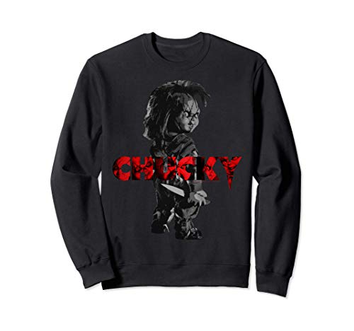 Child's Play Chucky Red Accent Logo Sudadera