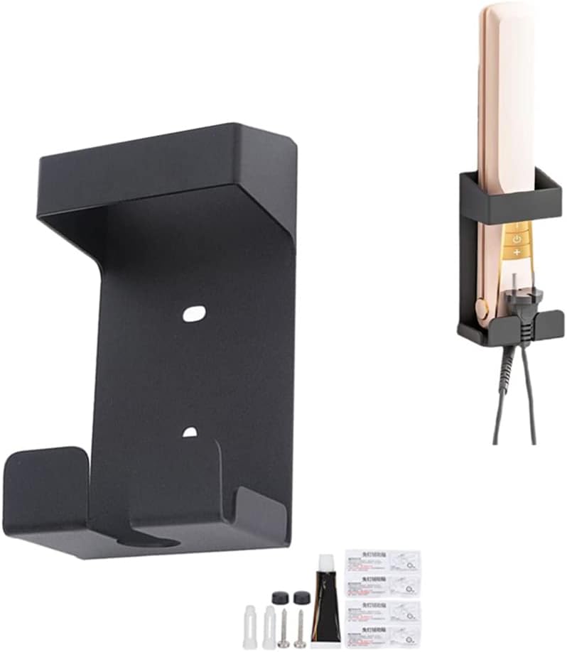 Gefemini Stainless Steel Wall Mount Hair Dryer Holder