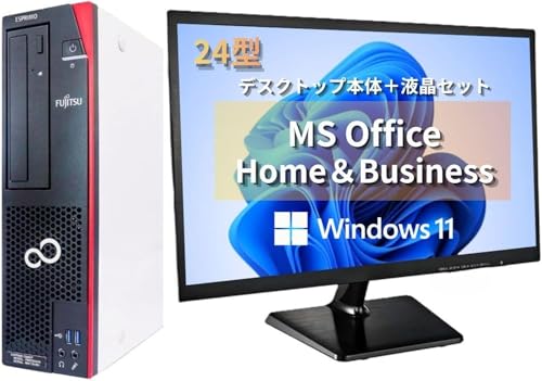 Amazon.co.jp: 【整備済み品】 デスクトップPC D587 24型液晶セット i5