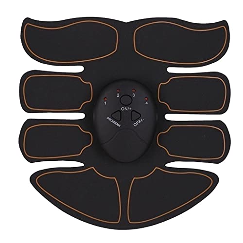 4 Conjunto Abs Stimulator Abdominal Trainer Cintura Masculina Feminino Ab Hip Adesivo