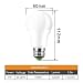 Bombilla Sensor Crepuscular LED 2 Pack, Konesky 8W Bombilla Led Blanco Frio...