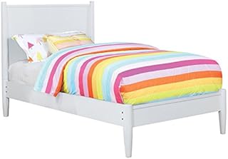 HOMES: Inside + Out Reyalto Twin Childrens Bed Frames, White