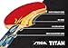 STIGA Titan Performance Ping Pong Paddle - 5-ply Ultra-Light Blade - 2mm Premium Sponge - Flared Handle for Premium Grip - Performance Table Tennis Racket for Advanced Play