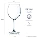 ARC International Luminarc Cachet Red Wine Glass, 20-Ounce, Set of 4