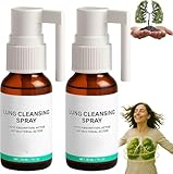 Zentheca - Spray de limpieza pulmonar, spray de limpieza pulmonar a base de hierbas Medilisk, spray pulmonar Zentheca, niebla de limpieza pulmonar a base de hierbas, potente apoyo y limpieza pulmonar