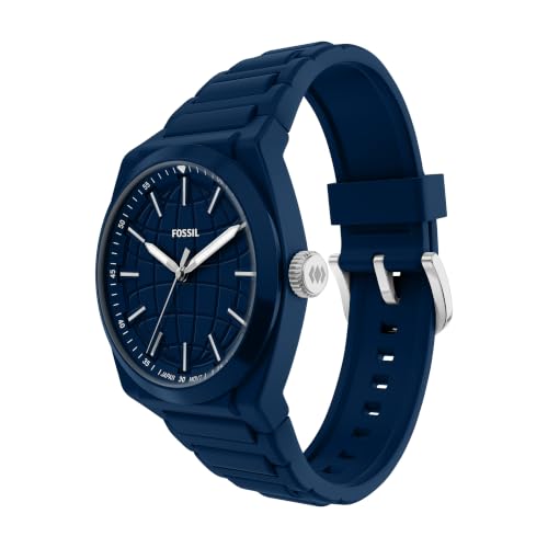 Image of Fossil Men's Everett Quartz Stainless Steel Watch, Three-Hand Watch for Men