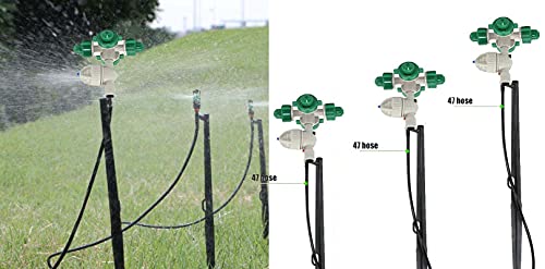 Image of DIY Crafts 10 Pcs Fogger Cross Misting Kit, Included Pipe + Faucet Connector + Accessory, Fogger Cross Misting Sprink(10 Pcs Fogger Cross Misting Kit, Included Pipe + Faucet Connector + Accessory)