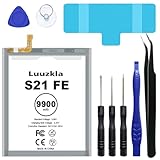 Luuzkla 9900mAh Battery Compatible with Galaxy S21 FE (New Upgrade), Super Capacity Replacement Battery Compatible with Galaxy S21 FE SM-G990U SM-G990B EB-BG990ABY with Ful Kits