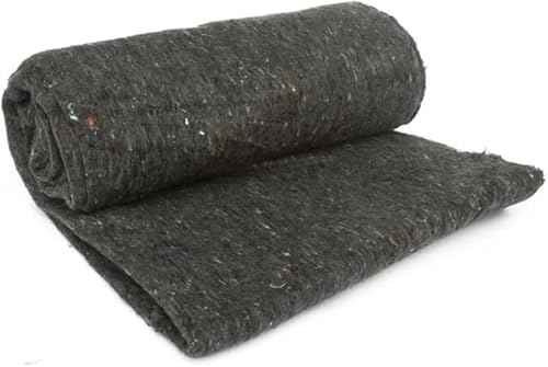 1 Pc Gray Wool Blend Blanket 60 x 84 Inch