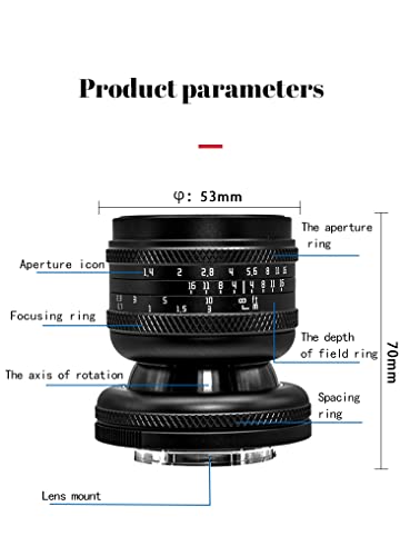 Objetivo AstrHori F1.4 50mm Montura L Sin Espejo - Fernando Cortés