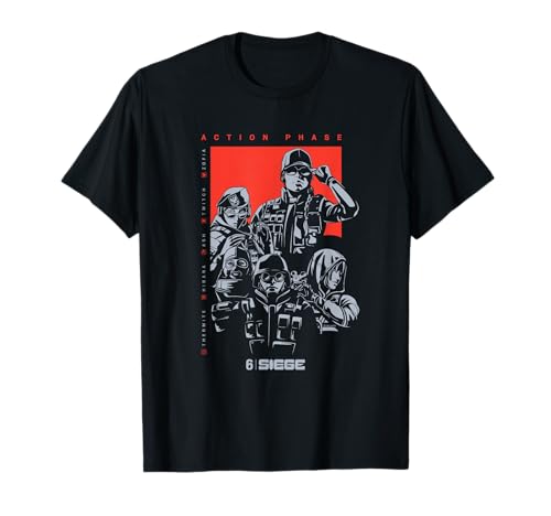 Six Siege Action Officially Licensed T-Shirt