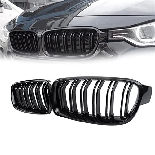 Rejilla de doble listón para BMW F30 F31 F35 que mejora la estética deportiva frontal