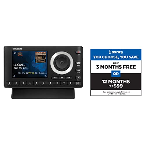 Siriusxm Onyx Plus Satellite Radio W/Home Kit, Get Siriusxm – Enjoy Siriusxm On Your Home Stereo Or Powered Speakers & Tram 7700 Sirius & Siriusxm Home Antenna #TOP2