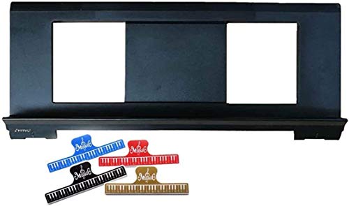 USA Compatible with some Yamaha PSR/YPT/KB/p series keyboard Music Score Stand?Music stand ? Sheet Music Stand (+ 1 clip) (black)