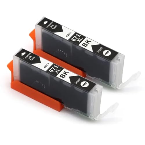 Cartouche PGI670 CLI671 pour résoudre les pannes d'encre noire