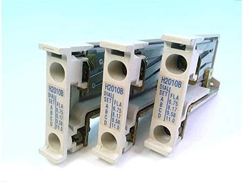 CUTLER HAMMER H2010B-3 FREEDOM HEATER PACK SET OF 3 6.75-11A AMP ...
