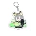 LUNK 6Pcs/Set MHA Figure Keychain Charm Anime Cartoon Acrylic Keychain Pendant Bag Decoration Pendant Gifts for Boys Girls