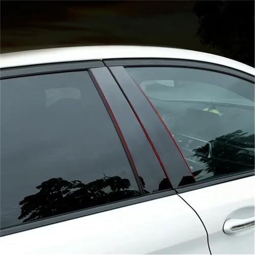 Molduras para pilares Hyundai Tucson IX35 con elegante acabado negro brillante 3