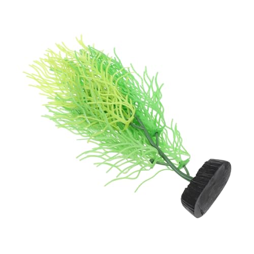 BESPORTBLE Fake Aquatic Plant Decor Artificial Hornwort for Fish Tanks and Aquariums Safe Non- Material Vivid for Home and Desktop Decoration