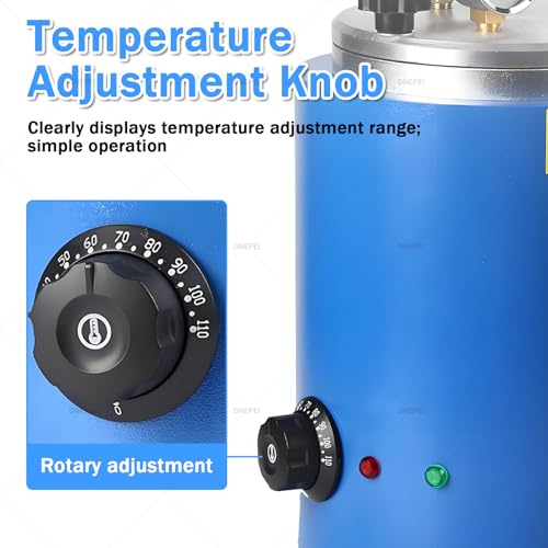 Máquina de inyección de cera con control digital de temperatura 350W 3