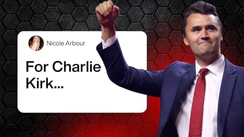 For Charlie Kirk Podcast Por  arte de portada