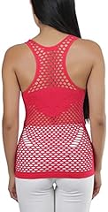 Racerback Butterfly Mesh-back - Red