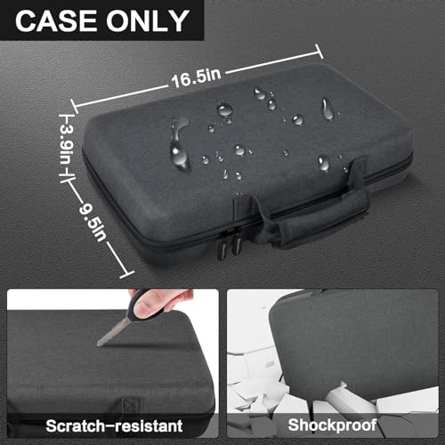 Image of Knife Display Case for 64+ Pocket Knives and Folding Models with Handle | Knives Organized Carrier, Butterfly and EDC Mini Models, Outdoor Survival Tactical Collection Storage, Grey