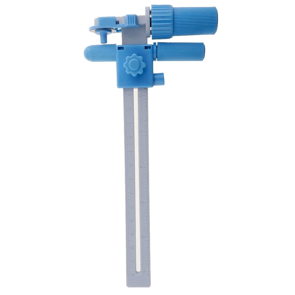 1Pcs Blue Rotary Circle Cutter for Cutting Fabric Circles(from 2cm to 18cm)