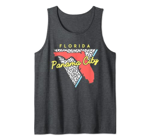 Panama City Beach Florida T Shirt Retro 80er FL Souvenirs Tank Top