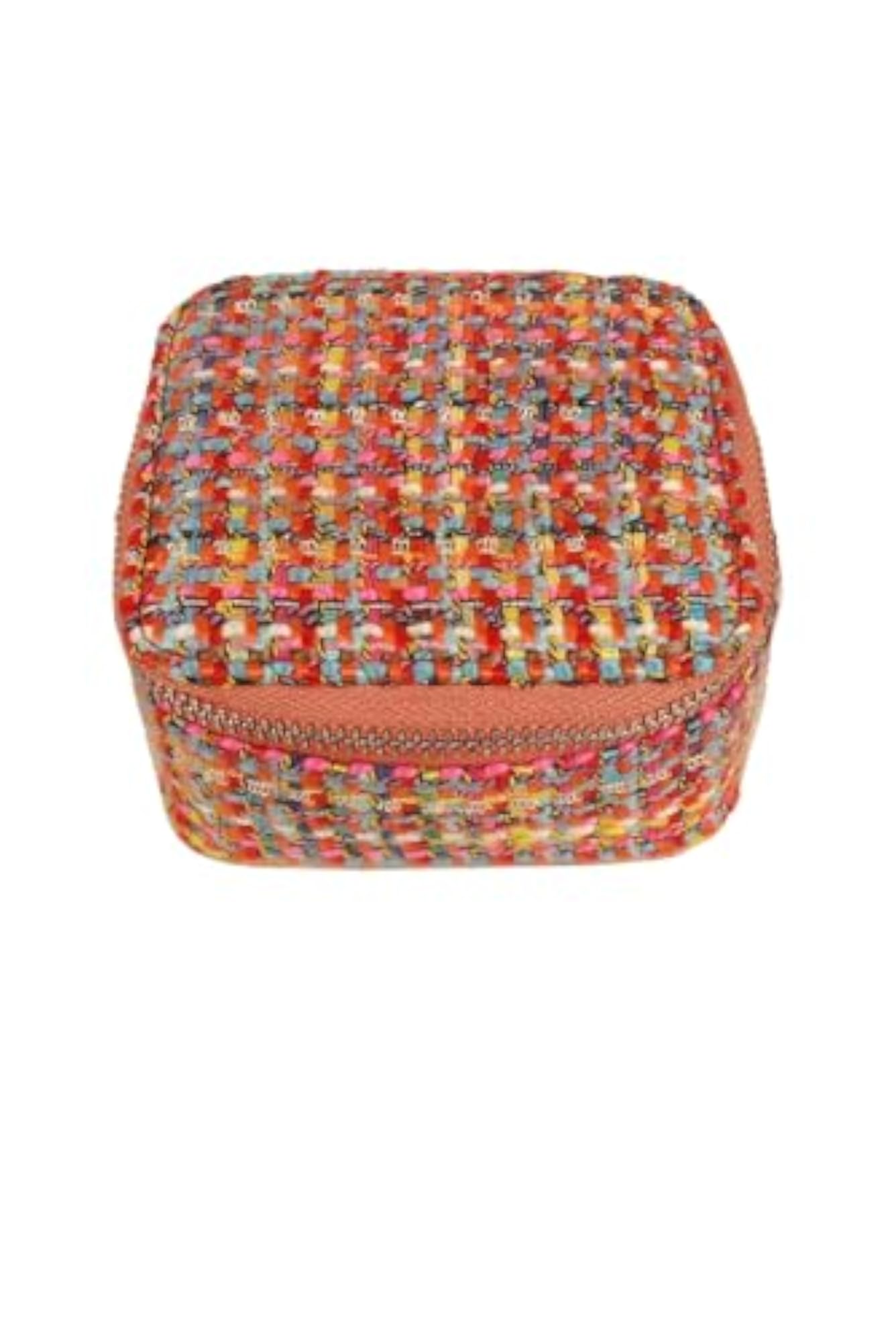 Square Jewellery Case Handloom, Ditsy