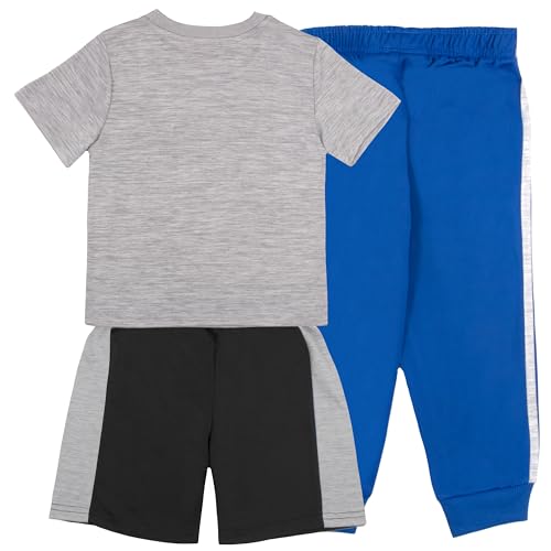 Nickelodeon Paw Patrol Boys 3-Piece Pants Set - Short Sleeve T-Shirt, Shorts, & Jogger Pants 3-Pack Bundle Set for Boys - Image 3