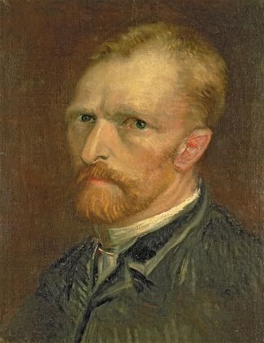 Toile Vincent Van Gogh Autoportrait affiche art décorative bureau 60x90cm imprimé