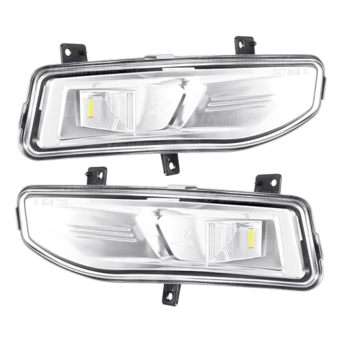 Feu Antibrouillard LED 40W pour Nissan Leaf ZE1 2017-2022 | Paire de Phares Jaunes Avant