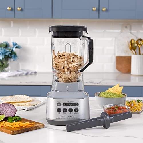 Oster XL Professional Blender with 9-Cup Tritan Jar, Tamper Tool and Powerful, High Performance 1000-Watt Motor - Grey by Oster - Image 2