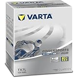 [バルタ] VARTA Powersports AGM TX7L バイク用バッテリー 密閉型/液入り充電済/YTX7L-BS互換